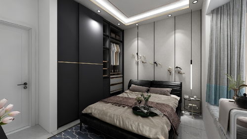 75平現(xiàn)代簡(jiǎn)約二居裝修效果案例 簡(jiǎn)約輕奢格調(diào)，優(yōu)雅生活實(shí)景賞析